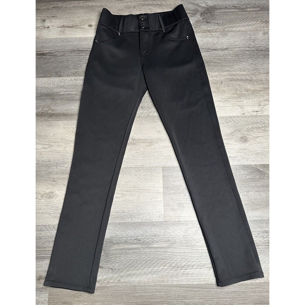 Virtual Sensuality Colombian Style Lift Pants Black Slim Skinny Stretch Sz 9/10
